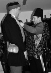 Corin receiving the Order of the Rook